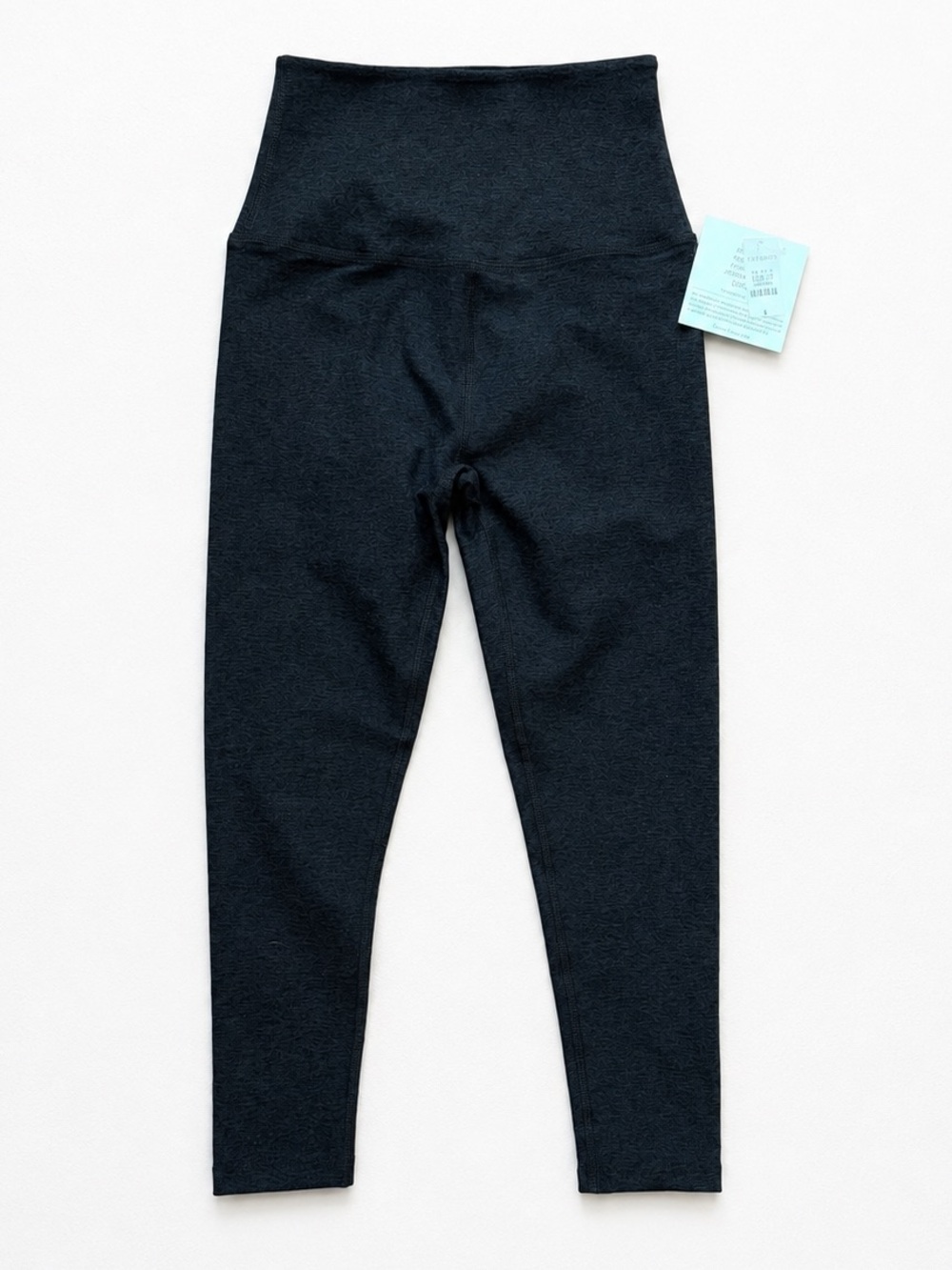 NWT BEYOND YOGA Spacedye Walk And Talk High Waisted Black Capri Legging Small
